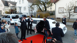 Schmucke Abschied Limousine
